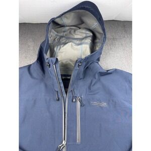 SITKA Gear Men's GORE-TEX Waterproof Hunting Rain Jacket Navy Blue
